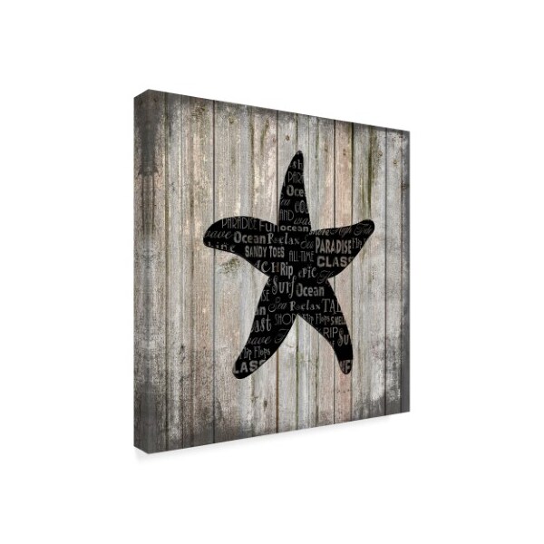 Lightboxjournal 'Black Sea Star' Canvas Art,18x18